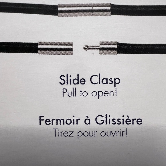 CZ dangle clear rhinestone multi-shaped Antique looking Custom made 16” Necklace - Picture 10 of 11